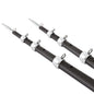 Tigress 15 XD 3K Carbon Fiber Telescoping Outrigger Poles  Matte BlackSilver  Pair 886797