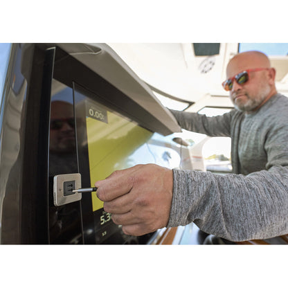 Scanstrut TILE USBC Interior Charging Socket  1224V  Stainless Steel Bezel SCTILE21