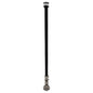Seaview 36 Manually Folding Light Post w316 Stainless Steel Base  LTBLED12C5 Navigation Light  Black SVMHB136LEDSSB