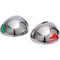 SeaDog LED Top Mount Side Lights  Stamped 304 Stainless Steel HousingInvestment Cast 316 Stainless Steel Base 4000691