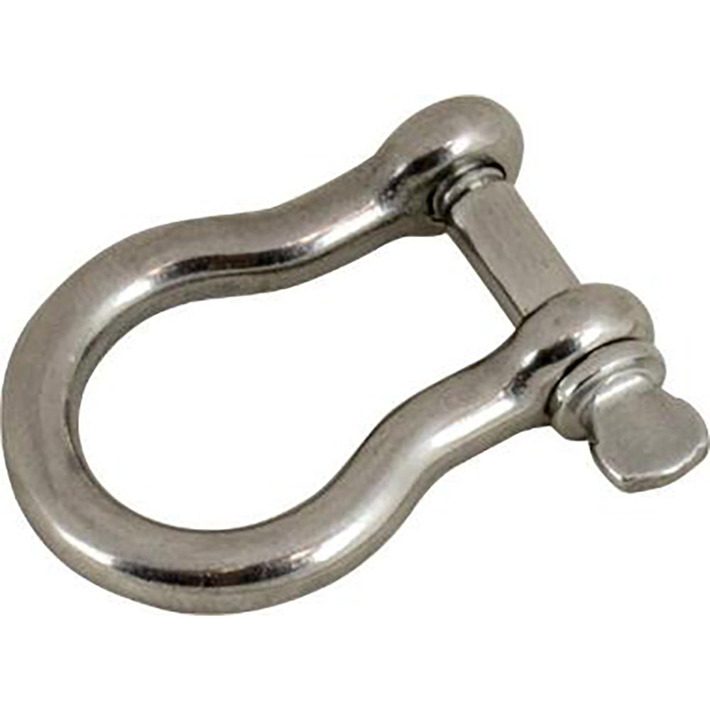 SeaDog Bow Shackle  78 Diameter 1 Opening 316 Cast Stainless Steel 1470621