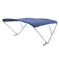 SureShade Power Bimini  Clear Anodized Frame  Navy Canvas 2024050713