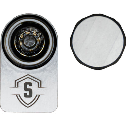 Secure Outdoors Elite Lock  Single  PowerPole PV  Silver SOELSPVSV