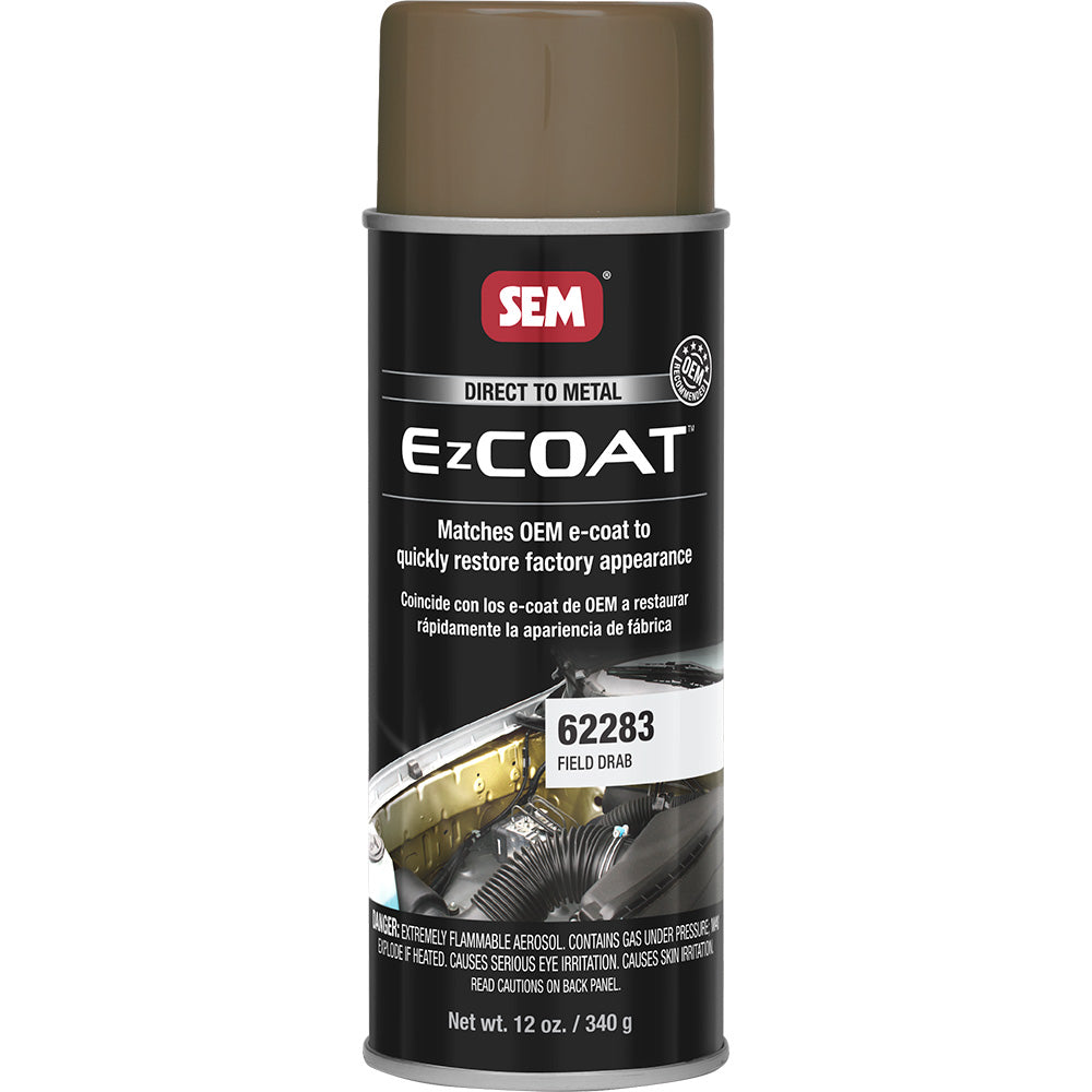 SEM Ez Coat  16oz Aerosol Can  Field Drab 62283