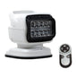 Golight GT Series LED Hybrid Portable Light wPermanent Shoe Mount Handheld Wireless Remote  12V  White 79008GT