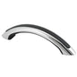 Whitecap 9 Stainless Steel Grab Handle with UVResistant Black Vinyl Inlay S7104