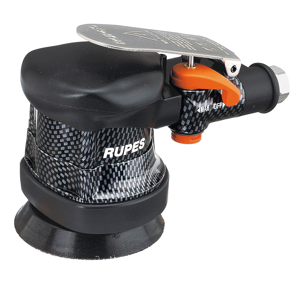 RUPES Pneumatic Random Orbital Palm Sander w75mm Velcro Pad NonVac RA75