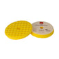 RUPES Velcro Waffle Fine Polishing Pad fRotary Polishers 180mm  Yellow 9WF180M