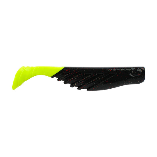 Berkley Gulp Saltwater Ripple Mullet  3  Morning GloryChartreuse GSRM3MG 1637699