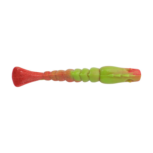 Berkley Gulp Saltwater Turbo Shrimp  3  Nuclear Chicken 1573922