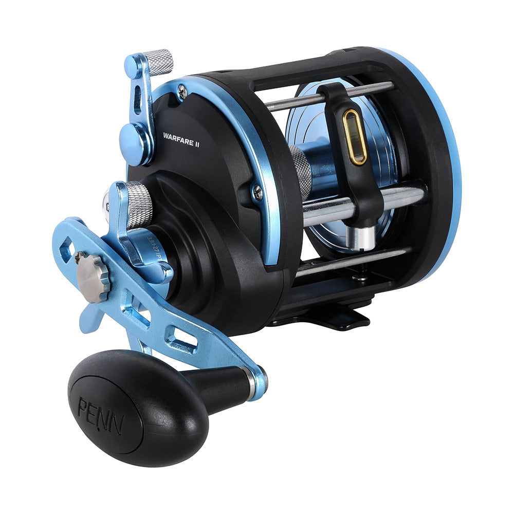 PENN WARII15LW Warfare II Level Wind 15 Right Hand Conventional Reel 1639127