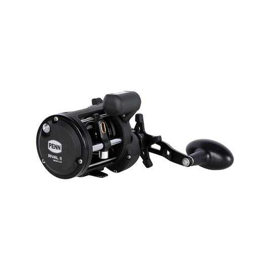 PENN RVLII20LWLCLH Rival II 20 Level Wind Left Hand Conventional Reel wLine Counter 1639712