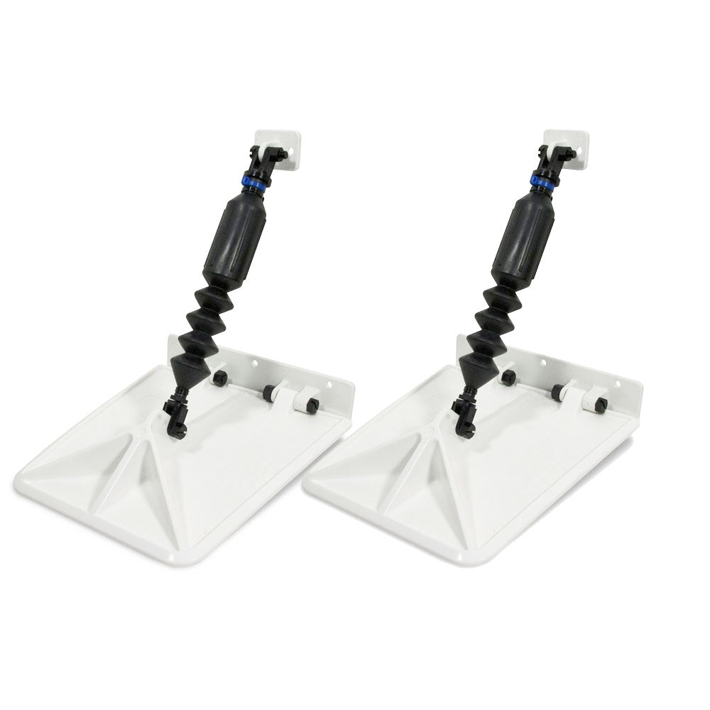 Lectrotab Smart Tabs SX 95 x 10 f1820 Boat w150  240HP  White SXW951080