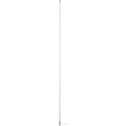 Scout 8 White VHF Antenna 6dB Stainless Steel Ferrule w5M RG58 Coax Includes PL259 KS42 PF AN NVHF00007T