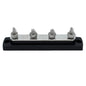 Bluewater Common Stud Busbar 4 Gang  Black 312303B020