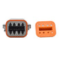 Bluewater 8 Position Female Deutsch Connector wWedge Lock DT0608SA