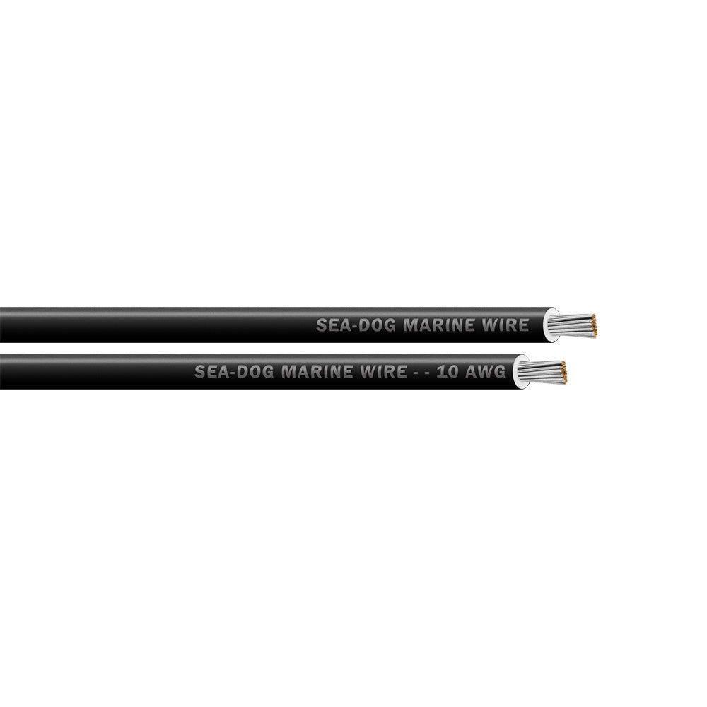 SeaDog 10 AWG Black Primary Wire  25 8010010