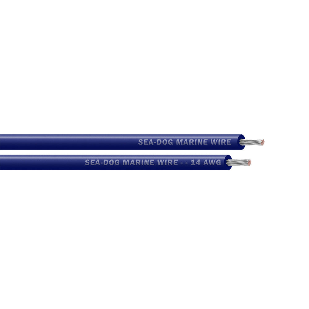 SeaDog 14 AWG Dark Blue Primary Wire  1000 8014069