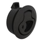 Southco PushtoClose Latch Medium Size Key Locking 2  7mm Grip Plastic Natural  Black M141