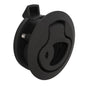 Southco PushtoClose Latch Medium Size Key Locking 17  22mm Grip Plastic Natural  Black M144