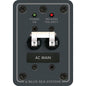 Blue Sea 8079 AC Main Only Circuit Breaker Panel  White Switches 8079