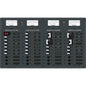 Blue Sea 8086 AC 3 Sources 12 PositionsDC Main 19 Position Toggle Circuit Breaker Panel  White Switches 8086