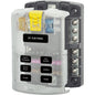 Blue Sea 5025 ST Blade Fuse Block wCover  6 Circuit wNegative Bus 5025