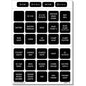 Blue Sea 4216 Square Format Label Set  60 4216