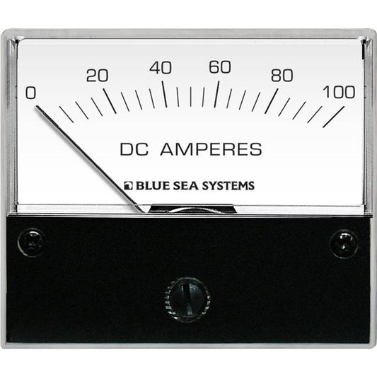 Blue Sea 8017 DC Analog Ammeter  234 Face 0100 Amperes DC 8017
