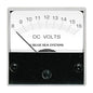 Blue Sea 8028 DC Analog Micro Voltmeter  2 Face 816 Volts DC 8028
