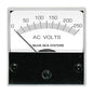 Blue Sea 8245 AC Analog Micro Voltmeter  2 Face 0250 Volts AC 8245