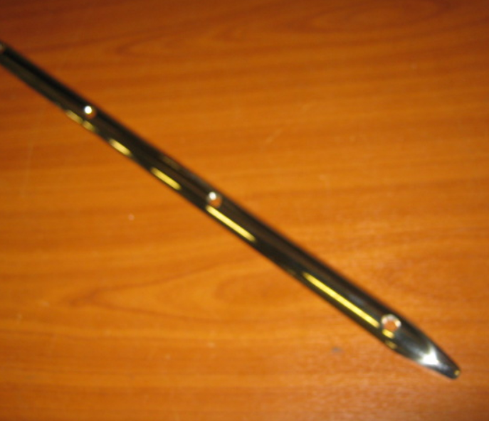 Stainless Steel RUBBING STRIP (18") image 0