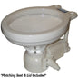 Raritan Sea Era Electric Toilet  Household Style  Integral Pump  Straight  90 Discharge  12v 160HI012