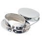 Whitecap Chain  Rope Deck Pipe 4 x 214 Chrome Plate S0114C