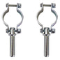 Whitecap ClampOn Oarlocks  Zinc Plated S3541C