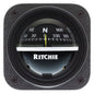 Ritchie V537 Explorer Compass  Bulkhead Mount  Black Dial V537
