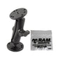 RAM Mount Double Socket Arm fGarmin Marine Fixed Mount GPS 1 RAMB101G2U