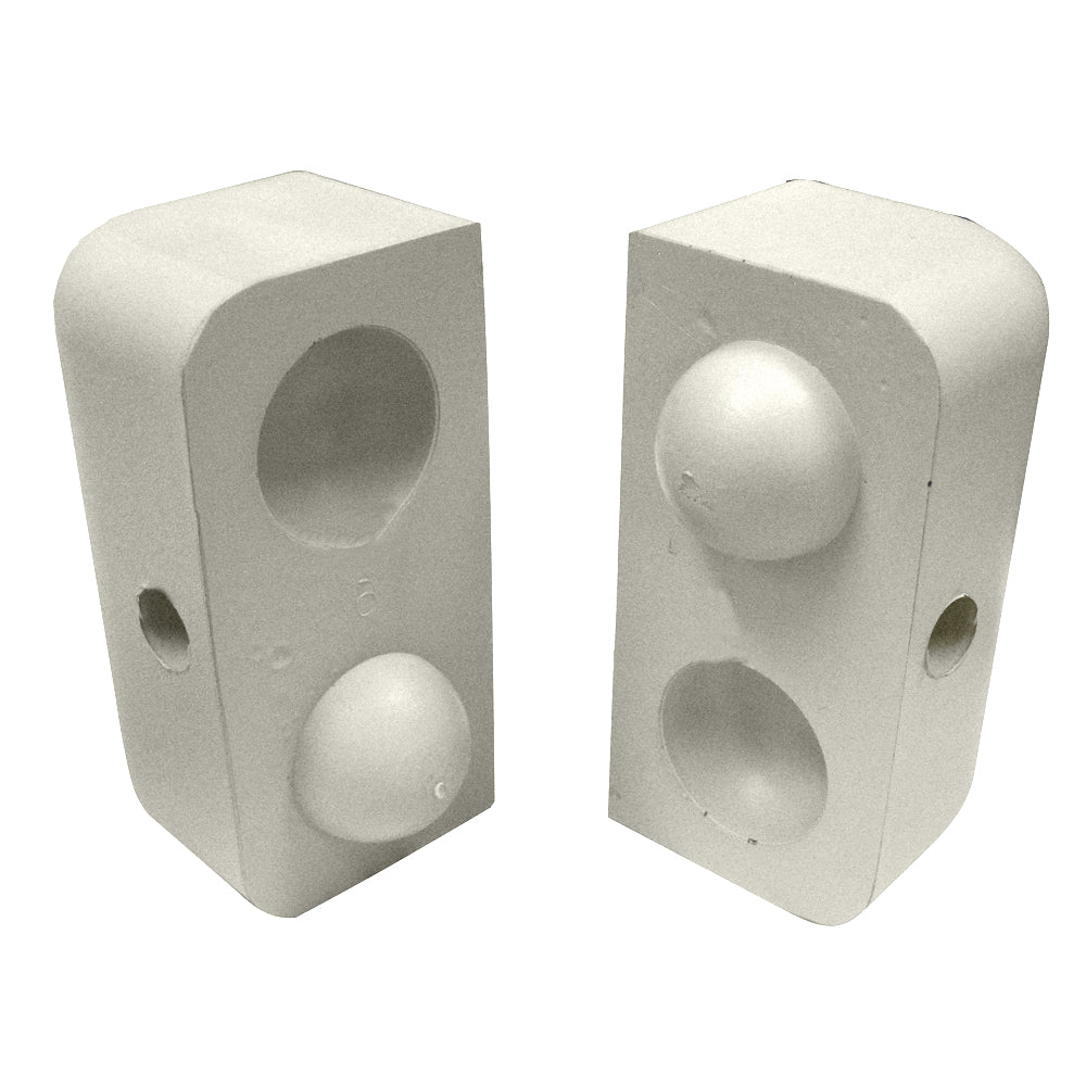 Dock Edge Dockap Premium Foam Profile Large 2 Cap  Putty 1152F