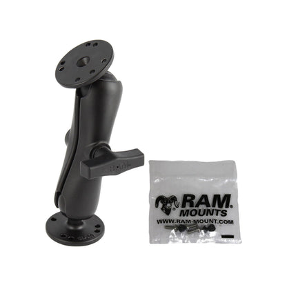 RAM Mount Double Socket Arm fGarmin Fixed Mount GPS  15 RAM101G2U