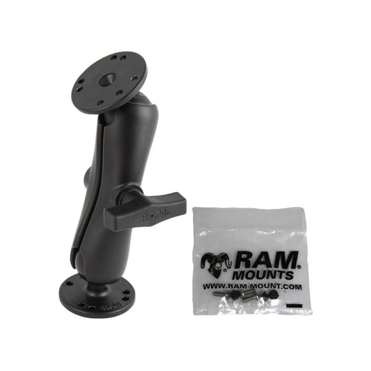 RAM Mount Double Socket Arm fGarmin Fixed Mount GPS  15 RAM101G2U