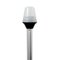 Attwood Frosted Globe AllAround Pole Light w2Pin Locking Collar Pole  12V  36 5110367