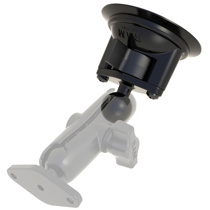 RAM Mount 325 Diameter Suction Cup Twist Lock Mount w1 Ball RAMB2241U