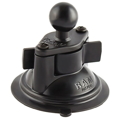 RAM Mount 325 Diameter Suction Cup Twist Lock Mount w1 Ball RAMB2241U