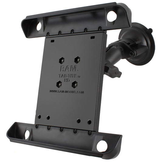 RAM Mount TabTite iPad  HP TouchPad Cradle Twist Lock Suction Cup Mount RAMB166TAB3U