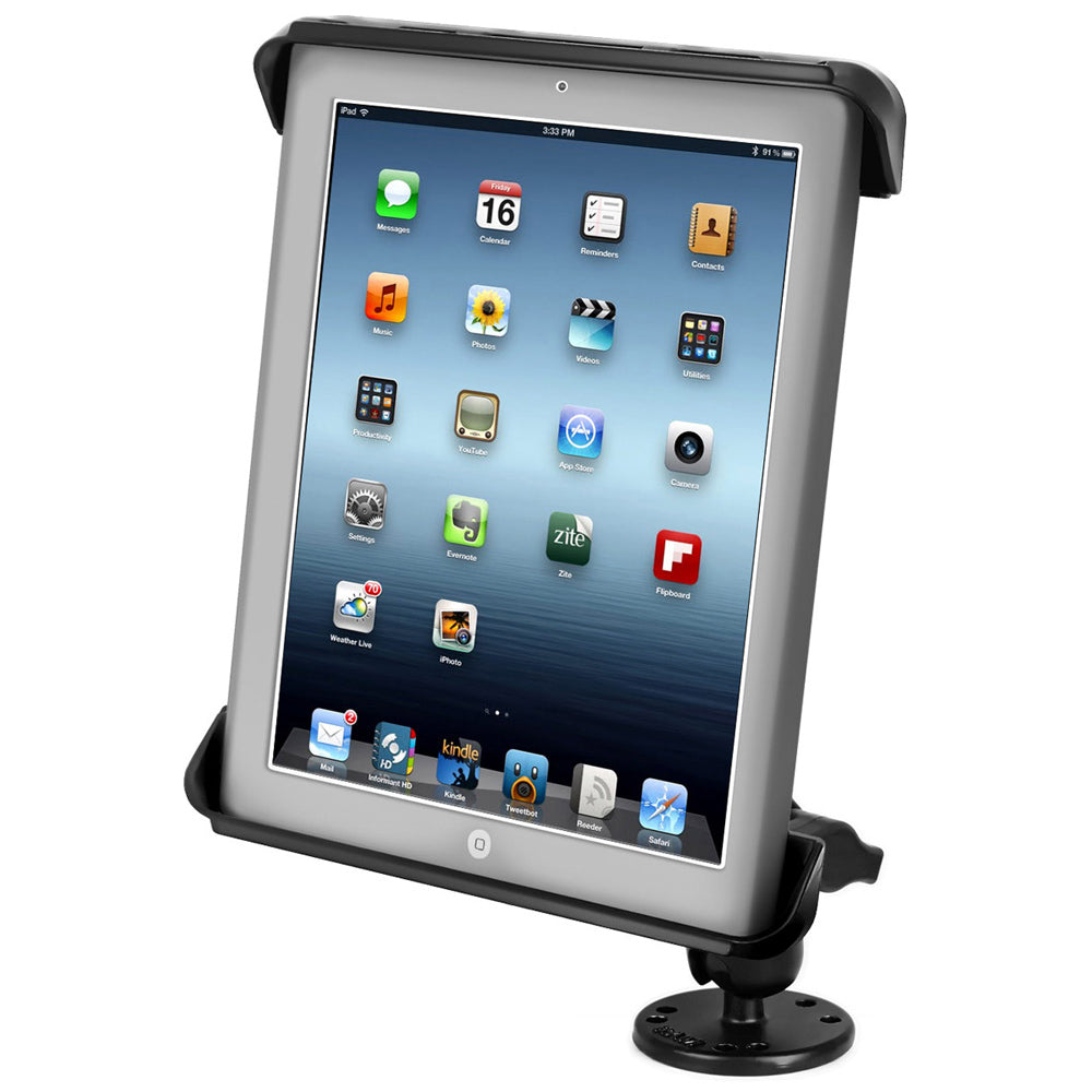 RAM Mount TabTite iPad  HP TouchPad Cradle Flat Surface Mount RAMB138TAB3U