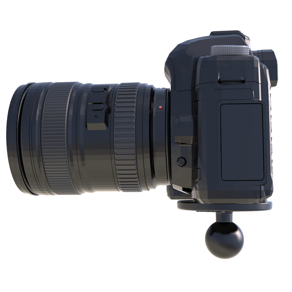 RAM Mount UBolt ATVUTV Strap wDouble Socket Arm and 14 20 Mounting Bolt Base RAMB149Z2202A