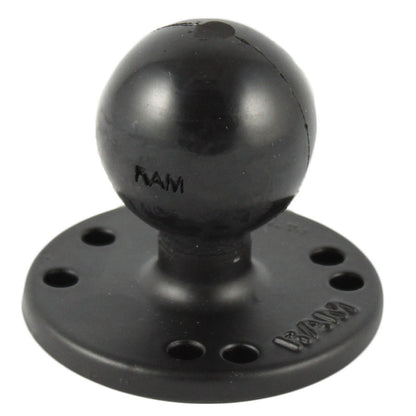 RAM Mount 25 Round Base w03118 Female Thread  15 Ball  AMPs Pattern RAM202UMT1