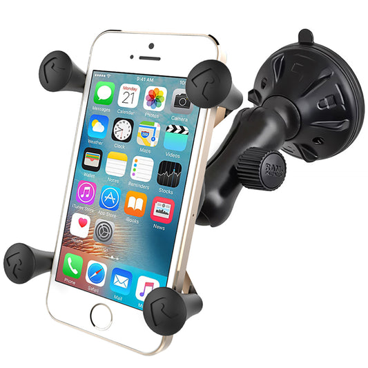 RAM Mount XGrip Composite Twist Lock Suction Cup Mount RAPB1662UN7U