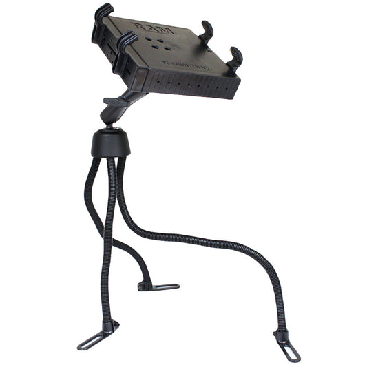 RAM Mount POD III Universal NoDrill Double Ball Mount wToughTray RAM3163BA1U