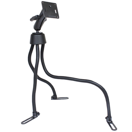 RAM Mount POD III Universal NoDrill Mount wDouble Socket Arm 25 Round Base  3625 Square Base RAM31632461U